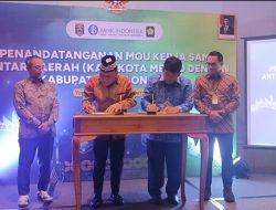 Dukungan BI ,Pemkot Metro lakukan MoU Dengan Kabupaten Kulon Progo