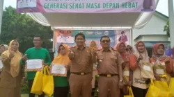 Kadis Kesehatan Kota Metro Eko Hendro Saputra Kampanyekan Gerakan Posyandu Aktif