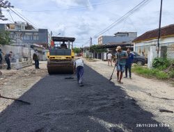 Gerak Cepat Wali Kota Metro Perbaiki Jalan Disambut Bahagia Oleh Warga