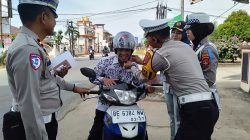 Razia Gabungan Ops Zebra Krakatau 2025, Polres Lampung Timur Sasar Peningkatan Disiplin Berlalu Lintas